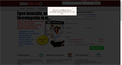Desktop Screenshot of cklaf.extrasida.se